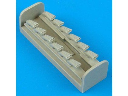 1/32 Bf 109G/K exhaust - HASEGAWA