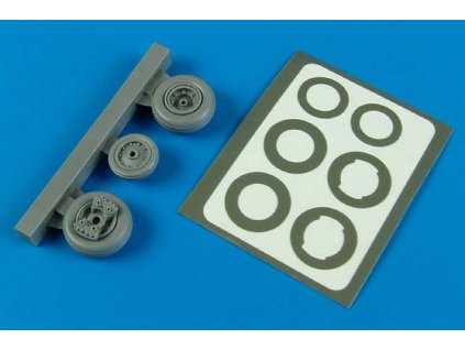1/48 T-28 Trojan wheels & paint masks