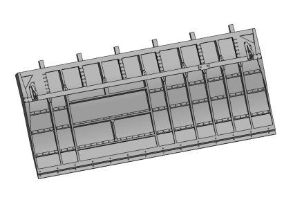 1/48 B-17 Bomb Bay Doors - 3Dprint detail set for HK Models