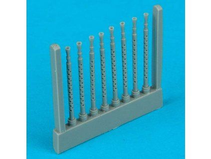 1/48 Lancaster gun barrels round perforated - TAMIYA