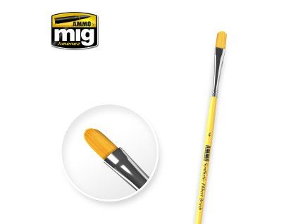 4 Synthetic Filbert Brush