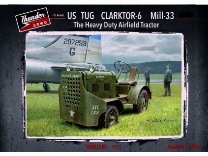1/32 US Army Clarktor-6 Tug Mill-33