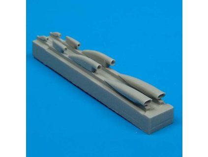 1/48 MiG-21MF air cooling scoops - ACADEMY