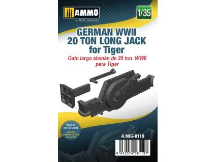 1/35 German WWII 20 ton Long Jack for Tiger