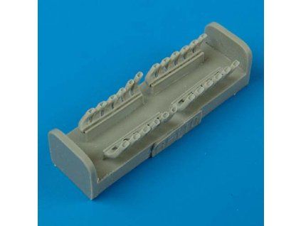 1/72 Bf 110C/D exhaust - FUJIMI