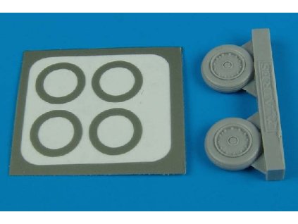 1/72 F-8 Crusader wheels & paint masks