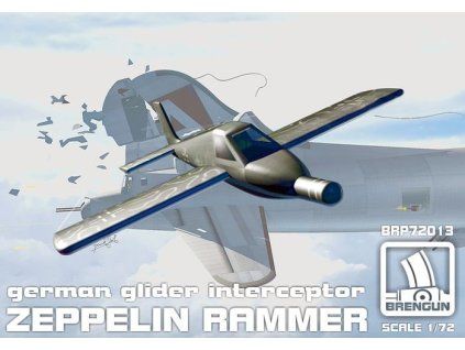 1/72 Zeppelin rammer (2pieces) plastic construction kit