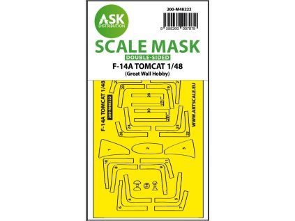 1/48 F-14A Tomcat double-sided express fit mask for GWH