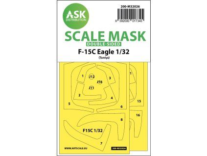 1/32 F-15C Eagle double-sided express masks for Tamiya