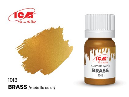 ICM Brass - bottle, 12 ml