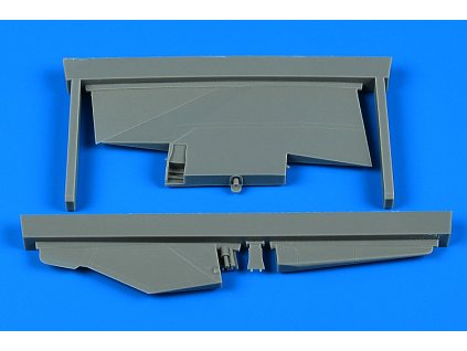 1/32 MiG-23BN correct tail fin - TRUMPETER