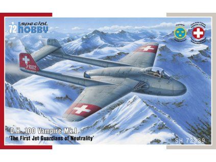 1/72 DH.100 Vampire Mk.I The First Jet Guardians o