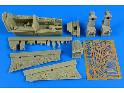 1/48 F-4D Phantom II cockpit set - (early version) - ACADEMY