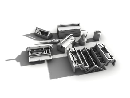 1/48 German WWII Aircraft Maintenance Toolbox