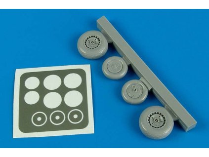 1/48 Me 262A wheels & paint masks - HOBBY BOSS