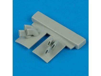 1/48 F4U-2 Corsair exhaust for night version - TAMIYA