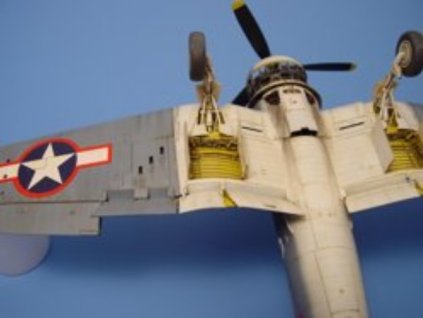 1/48 F4U Corsiar wheel bays - TAMIYA