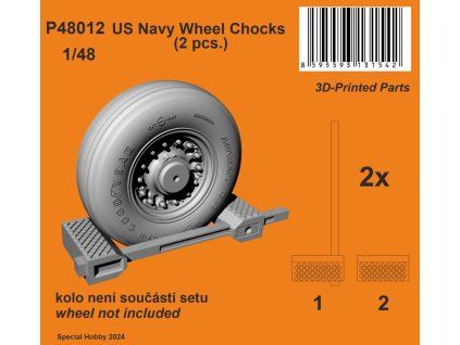 1/48 US Navy Wheel Chocks
