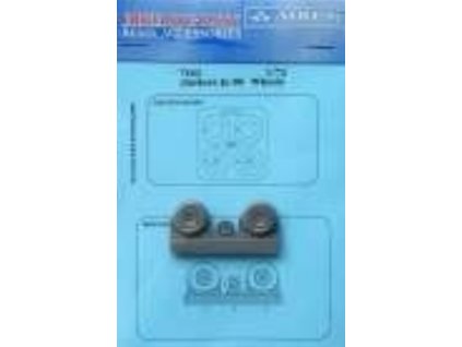 1/72 Ju 88 wheels & paint masks - HASEGAWA