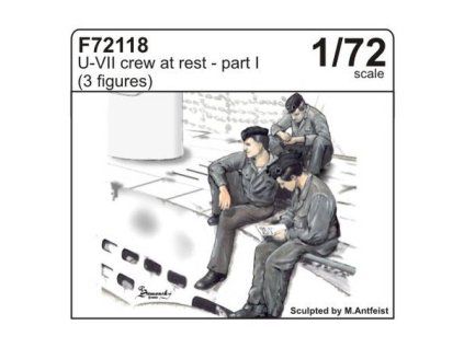 1/72 U-VII crew at rest part I (3 fig.)