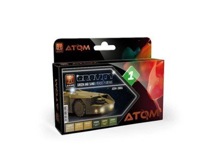 ATOM Gravity Set 1 - Green and Sand - 6x 20ml