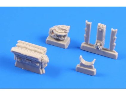 1/48 Merlin Mk.66 - WWII British aicraft engine se