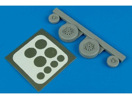 1/48 British Phantom FGR.2 wheels & paint masks - REV/HAS