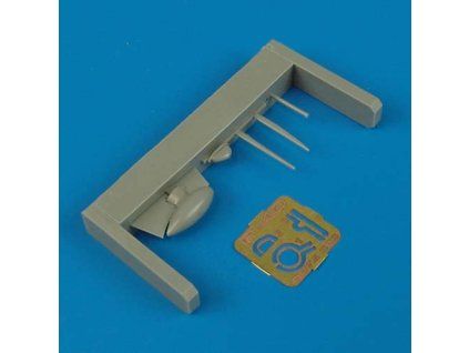 1/72 P-40 Warhawk pitot tube & antenna - ACADEMY