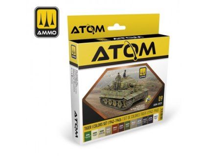 AMMO ATOM TIGER I COLORS (1942-1945) Set - Cardboard Box