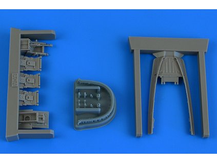 1/48 A-10A/C Thunderbolt II cabin frame for ACADEMY kit