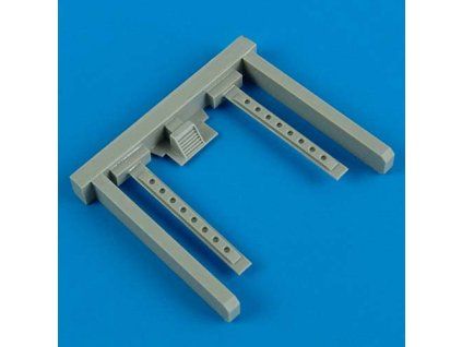 1/48 Bf 109E air intake & cover injection - EDUARD