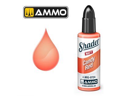 MATT SHADER Candy Red