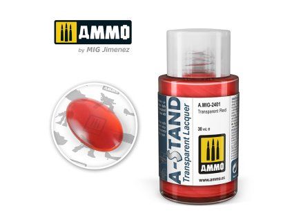 A-STAND Transparent Red