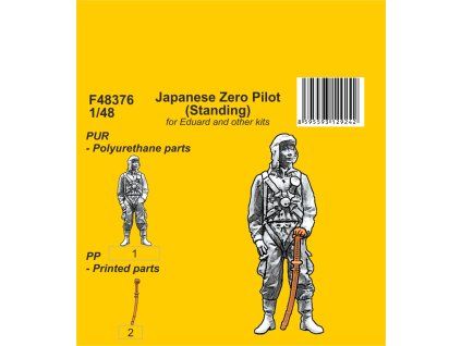 1/48 Japanese Zero Pilot (Standing)