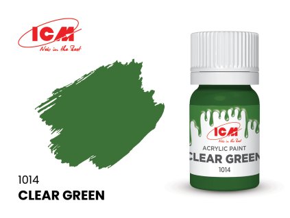ICM Clear Green - bottle, 12 ml