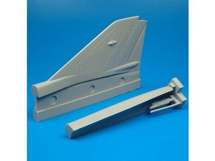 1/48 MIG-21MF vertical tail area - ACADEMY