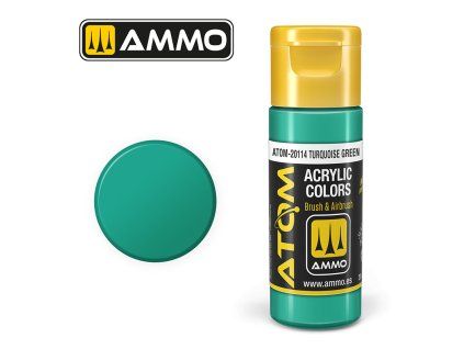 ATOM COLOR Turquoise Green