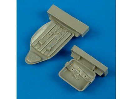 1/32 MiG-3 seat with safety belts - TRUMPETER