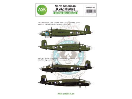 1/48 B-25J Mitchell part 1 - Royal Australian Air Force