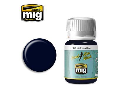PLW Dark Sea Blue Panel Line Wash (35 ml)