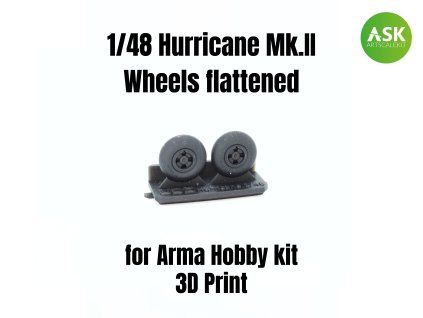 1/48 Hurricane Mk.II - Wheels