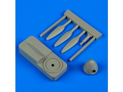 1/72 Junkers Ju 87B/R Stuka propeller w/tool - FUJIMI