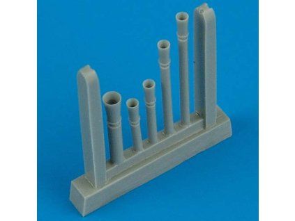 1/48 P-38M Lightning gun barrels - ACADEMY