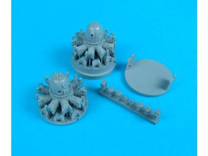 1/48 P-61 Black Widow engines - MONOGRAM