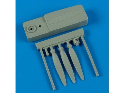 1/48 Bf 109E propeller w/tool - EDUARD