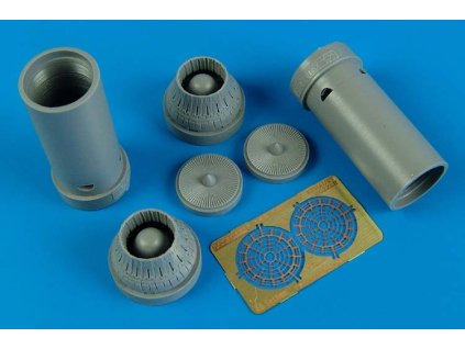 1/72 F-14A Tomcat exhaust nozzles - closed positio