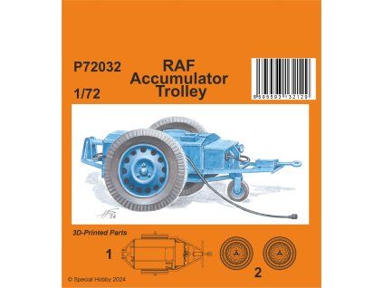 1/72 RAF Accumulator Trolley
