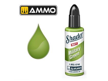 MATT SHADER Military Green