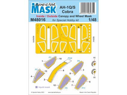 1/48 AH-1Q/S Cobra MASK