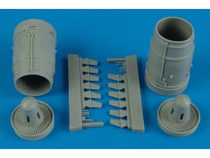1/32 Su-25K Frogfoot A exhaust nozzles